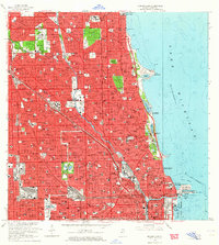1963 Map of Chicago Loop, Cook County, IL — High-Res | Pastmaps
